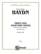 Three and Four Part Songs SATB Miscellaneous cover